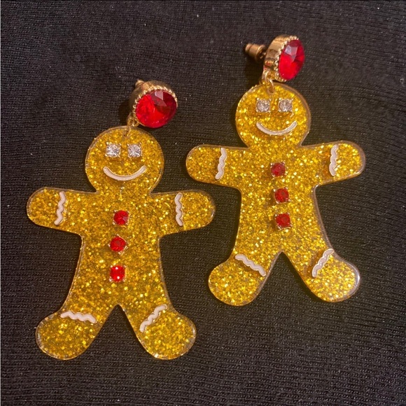 Festive Nutcracker & Gingerbread Earrings - Picture 6 of 9